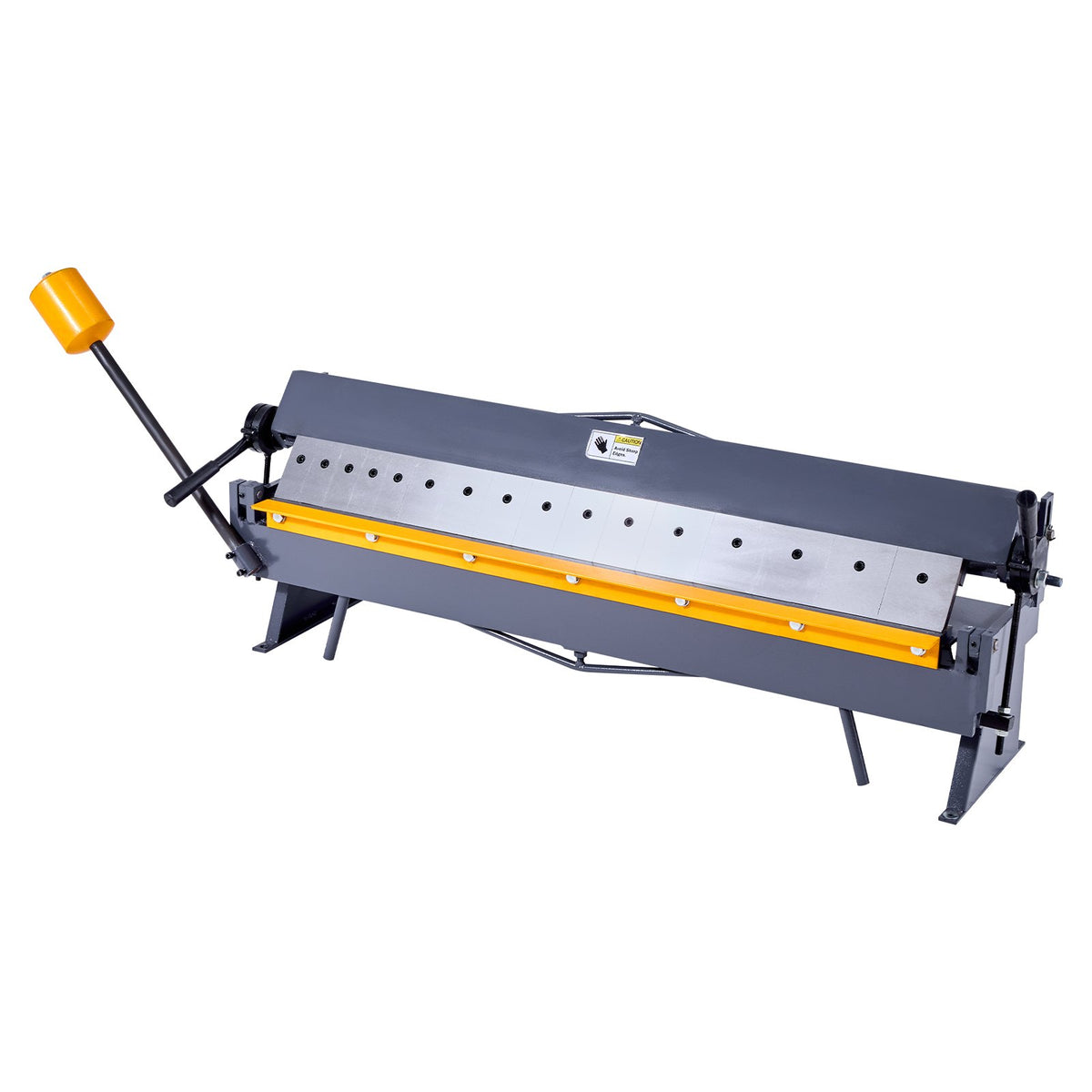 VEVOR Box and Pan Brake, 50 in Sheet Metal Bending Brake,16-Gauge Mild Steel Capacity, 0-135 Degree Adjustable, Metal Bender Machine with 16 Fingers, Heavy-Duty Aluminum Folder for Precise Bending - FDSWQZDQFDSDDV4JK001V0 - view 1