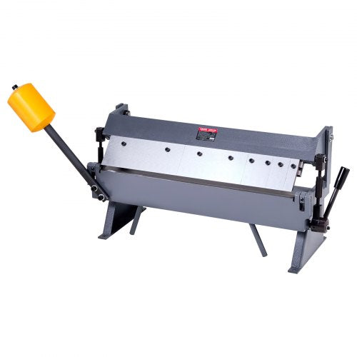 VEVOR Box and Pan Brake, 24 in Sheet Metal Bending Brake,16-Gauge Mild Steel Capacity, 0-135 Degree Adjustable, Metal Bender Machine with 5 Fingers, Heavy-Duty Aluminum Folder for Precise Bending - FDSWQZDQFDSDFLS1F001V0 - view 2