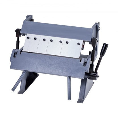 VEVOR Box and Pan Brake, 12 in Sheet Metal Bending Brake, 20-Gauge Mild Steel Capacity, 0-135 Degree Adjustable, Metal Bender Machine with 5 Fingers, Heavy-Duty Aluminum Folder for Precise Bending - FDSWQZDQFDSWK6NDU001V0 - view 2