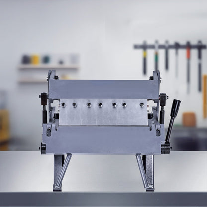 VEVOR Box and Pan Brake, 12 in Sheet Metal Bending Brake, 20-Gauge Mild Steel Capacity, 0-135 Degree Adjustable, Metal Bender Machine with 5 Fingers, Heavy-Duty Aluminum Folder for Precise Bending - FDSWQZDQFDSWK6NDU001V0 - view 9
