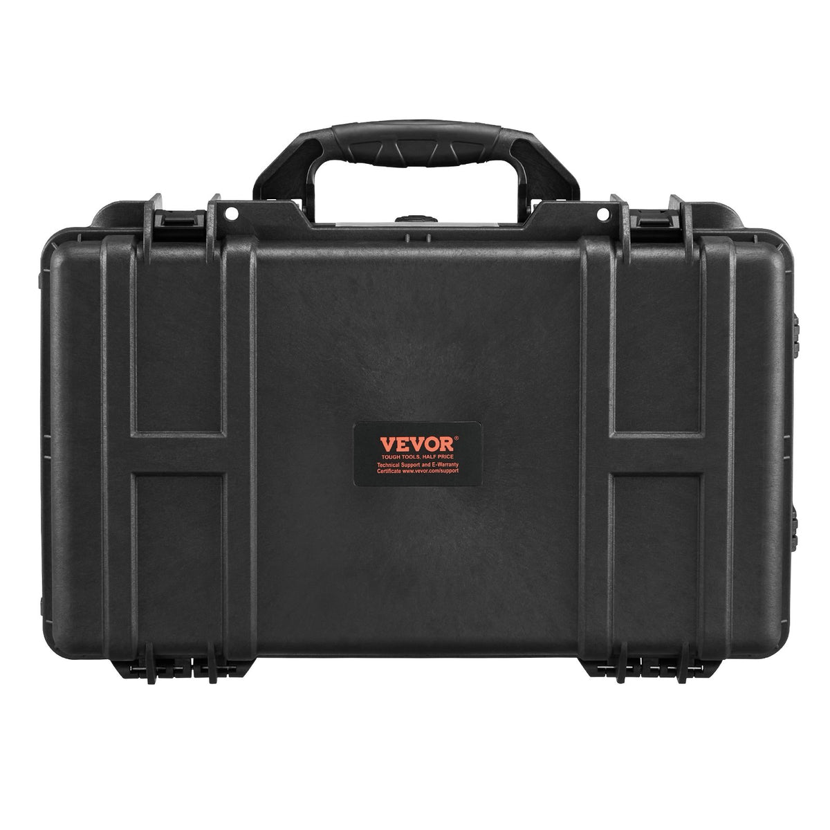 VEVOR Weatherproof Hard Case, Heavy Duty Protective Dry Box Case with Pre-cut Foam, Wheels & Retractable Pull Handles for Travel, Hunt, Military, Tactical, IP67 Waterproof Case for Cameras (64x51x25) - FFYLGX1618CUQYFZ6V0 - view 10