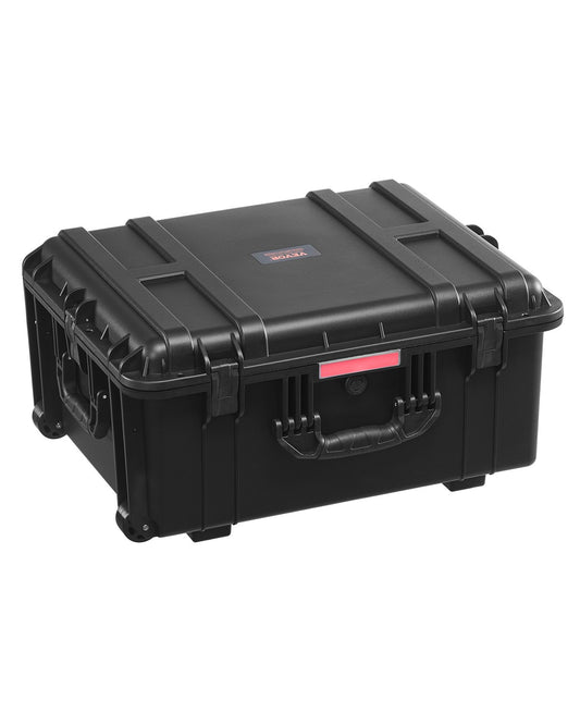 VEVOR Weatherproof Hard Case, Heavy Duty Protective Dry Box Case with Pre-Cut Foam, Wheels & Retractable Pull Handles for Travel, Hunt, Military, Tactical, IP67 Waterproof Case for Cameras(63x50x32) - FFYLGX43LFYCO4BW5V0 - view 1