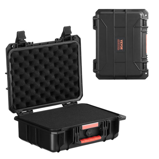 VEVOR Weatherproof Hard Case, Heavy Duty Protective Dry Box Case with Pre-cut Foam, and Retractable Pull Handles for Travel, Hunting, Military, Tactical, IP67 Waterproof Case for Cameras (40x32x16.6) - FFYSTX0809CUFQNEDV0 - view 1