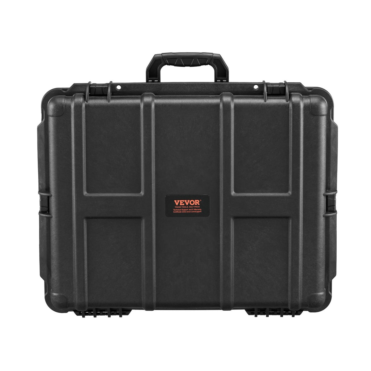 VEVOR Weatherproof Hard Case, Heavy Duty Protective Dry Box Case with Pre-cut Foam, and Retractable Pull Handles for Travel, Hunting, Military, Tactical, IP67 Waterproof Case for Cameras (56.1x37x26) - FFYSTX2025CU96KGUV0 - view 10