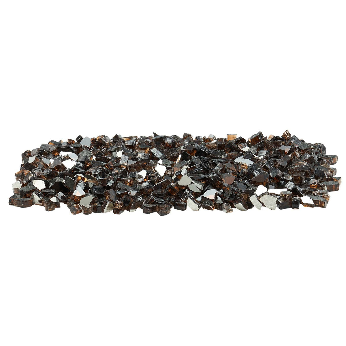 VEVOR Fire Glass, 20 LBS / 9.0 KG High-Temperature Resistant Fireplace Rocks, 1/2-Inch / 12.7 mm Reflective & Smokeless Firepit Glass Rock, High Luster Stone Landscaping for Fire Pit Table, Copper - FHBLFGSGHBL1JPMJW001V0 - view 10
