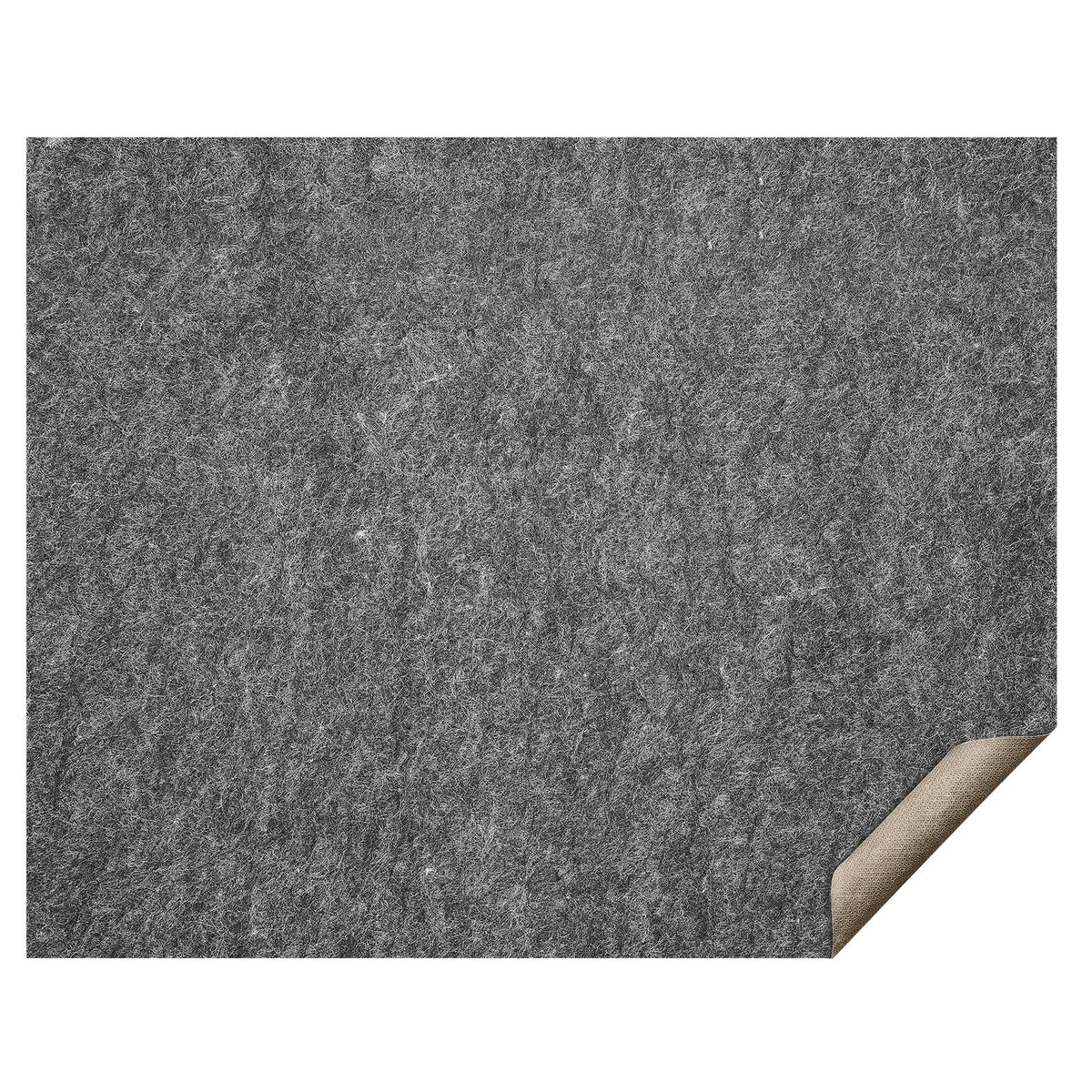 VEVOR - Slip-Resistant Rug Pad - Protective Cushioning Carpet Pad - 8' x 10' - 1/4"Thick - Dual Surface - Polyester Felt + Latex - Gray - 7-8㎡ Area Carpet Padding Rug Cushion Safe for All Floors - FHDTDBFHWFHQ4J9I6V0 - view 1