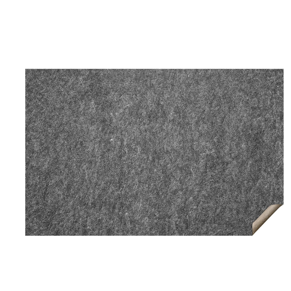 VEVOR - Slip-Resistant Rug Pad - Protective Cushioning Carpet Pad - 5' x 8' - 1/4"Thick - Dual Surface - Polyester Felt + Latex - Gray - 3-4㎡ Area Carpet Padding Rug Cushion Safe for All Floors - FHDTDBFHWFHQD2XKRV0 - view 1