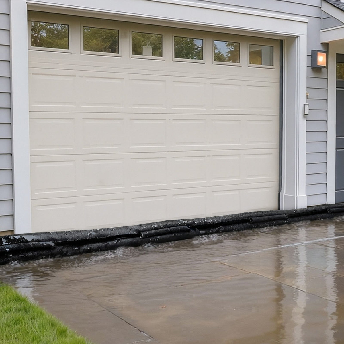 VEVOR Flood Barrier, 8 Pack, 1.6 x 1.4 ft Flood Bags Activated by Water, Water Absorbent Barrier, Sandless Sandbags Blockage, Flooding Prevention Bags for Home, Doorway, Basement, Garage - FHPZ8PCS520COIQQ1002V0 - view 9
