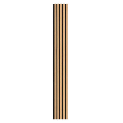 VEVOR Wood Slat Acoustic Panels, 7.9 x 94.5 inch, MDF Accent Wooden Wall Panels for Modern Interior Wall Decor, Faux Wood Wall Board Panels for Noise Reduction, Light Oak - FHXWBTQBQXMLJP625V0 - view 10