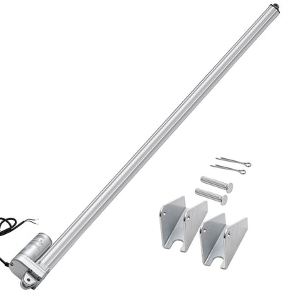 VEVOR 12V Linear Actuator, 40 Inch IP65 Waterproof Linear Actuator, 675lbs/3000N 0.2"/s Motion Actuators with Mounting Bracket for Outdoor Use - FHXXXZXQ40INT7SVN001V9 - view 1