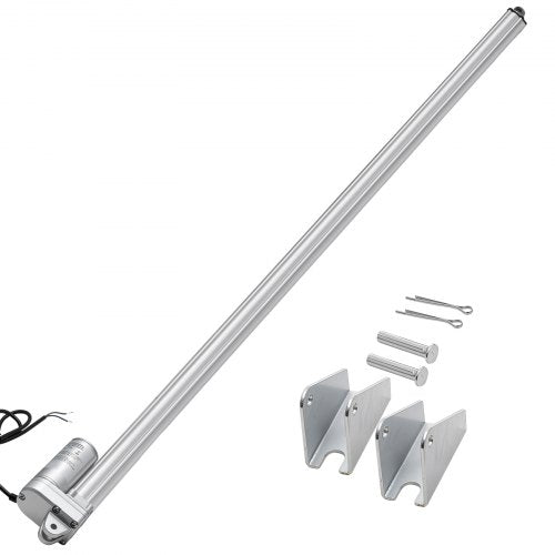 VEVOR 12V Linear Actuator, 40 Inch IP65 Waterproof Linear Actuator, 675lbs/3000N 0.2"/s Motion Actuators with Mounting Bracket for Outdoor Use - FHXXXZXQ40INT7SVN001V9 - view 2