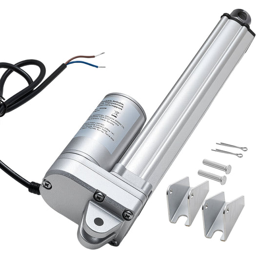 VEVOR 12V Linear Actuator, 8 Inch IP65 Waterproof Linear Actuator, 675lbs/3000N 0.2"/s Motion Actuators with Mounting Bracket for Outdoor Use - FHXXXZXQ8INC992IM001V9 - view 1
