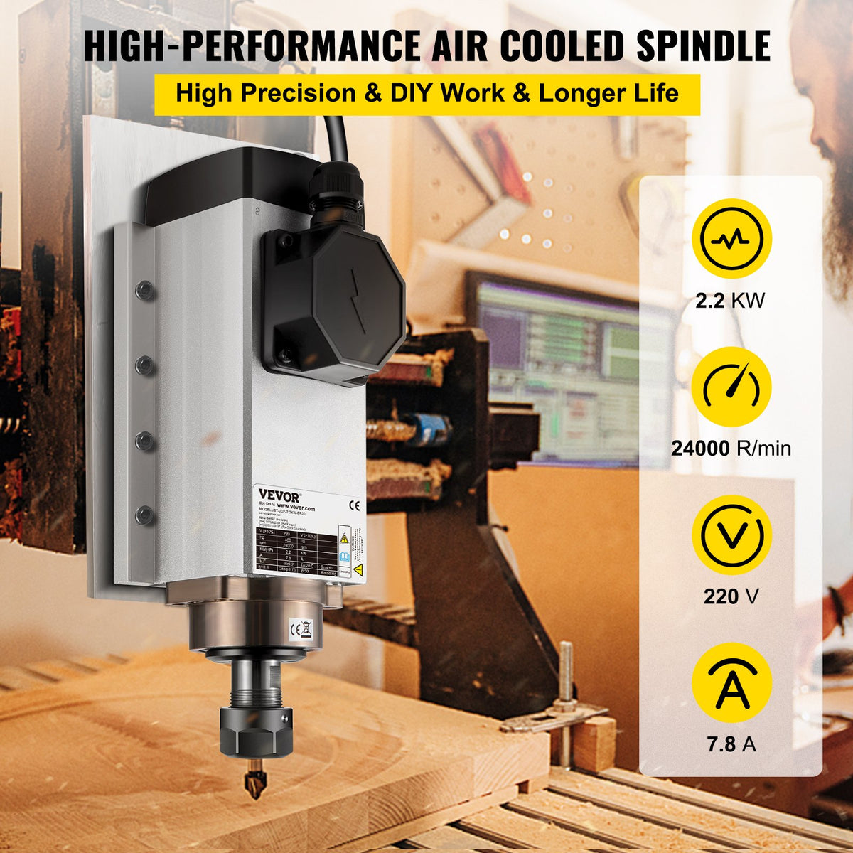 VEVOR Industrial Water Chillers - Select Your Configuration - FLDJ2.2KWER200001V7 - view 2