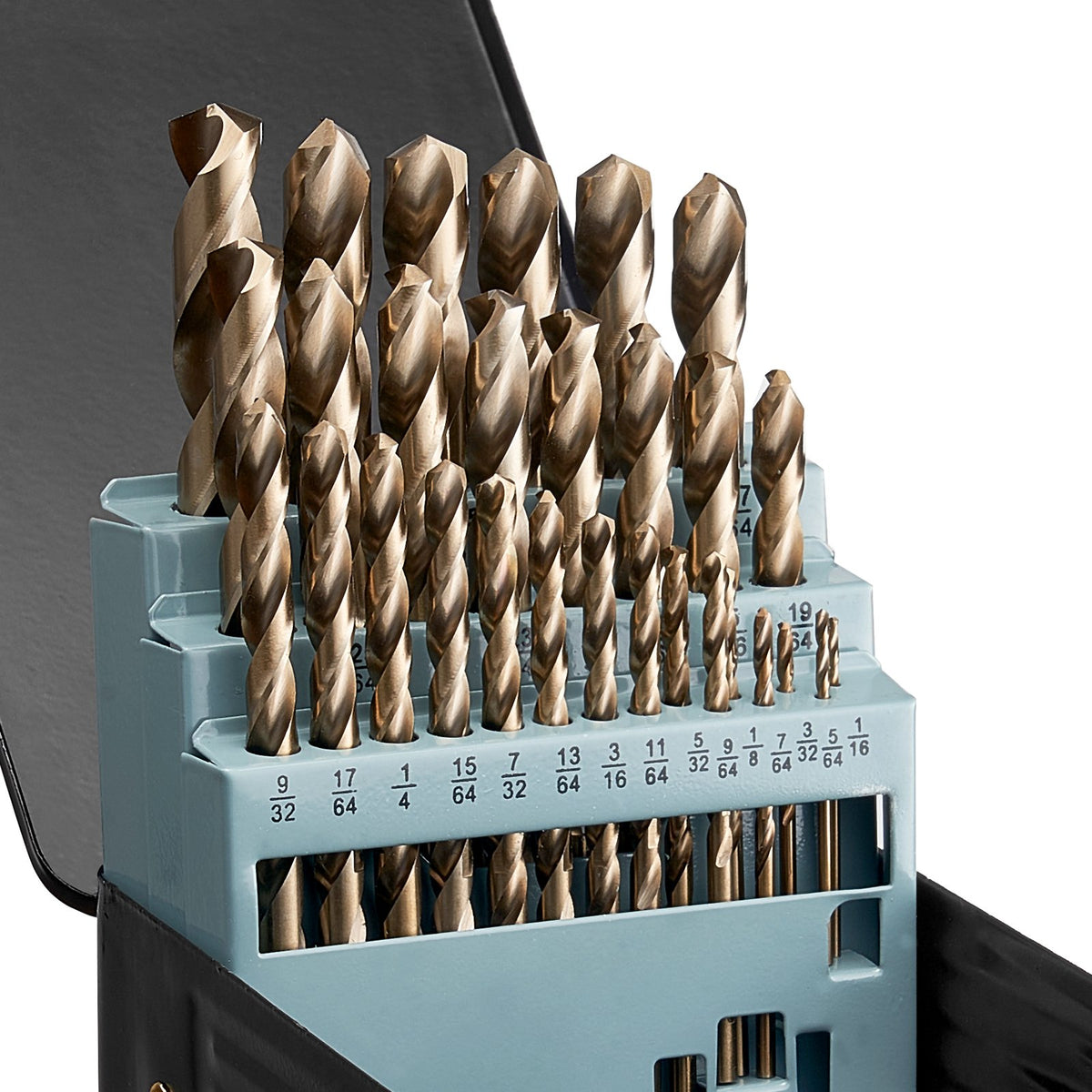 VEVOR Cobalt Drill Bit Set, 29 Pcs, M35 High Speed Steel Cobalt Drill Bits with Storage Case, for Drilling Metal, Stainless Steel, Aluminum Alloy, Wood, Plastic, for Professional Work and Home DIY - FLDZTZGXNGSG2WYY1001V0 - view 1