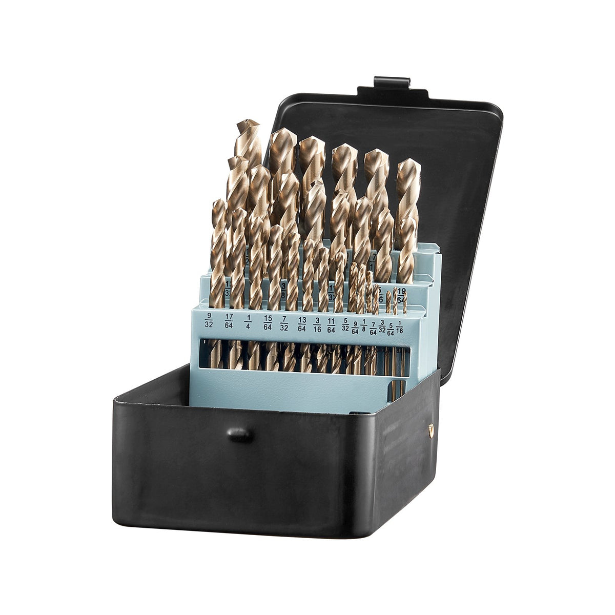 VEVOR Cobalt Drill Bit Set, 29 Pcs, M35 High Speed Steel Cobalt Drill Bits with Storage Case, for Drilling Metal, Stainless Steel, Aluminum Alloy, Wood, Plastic, for Professional Work and Home DIY - FLDZTZGXNGSG2WYY1001V0 - view 10