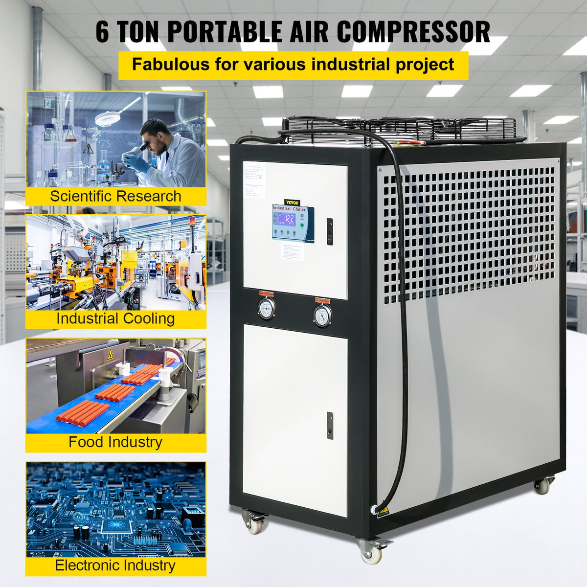 VEVOR Industrial Water Chillers - Select Your Configuration - FLLSJ6DLSJ0000001V4 - view 2