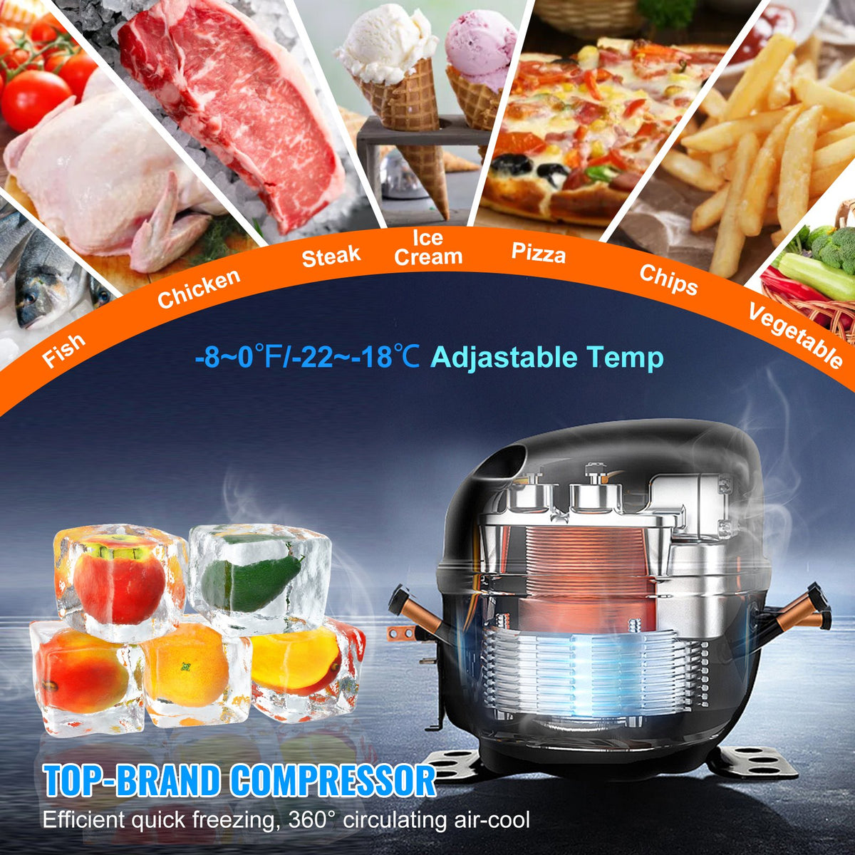 VEVOR Sandwich Prep - Select Your Configuration - FLWSLZGZT129I91MWV1 - view 3