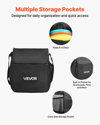 VEVOR Disc Golf Set, 6 PCS Flying Discs for Beginners, Disc Golf Starter Set, with Putter, Mid-Range, Driver, Including Mini Marker, Portable Backpack, for Outdoor Backyard, Lawn, Beach, and Park - FPGEFRMTZRMTR8JK5001V0 - view 5