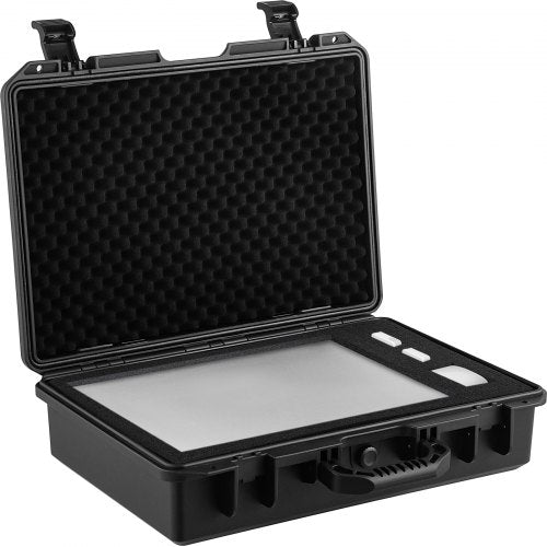 VEVOR Waterproof Hard Case, 19 x 14 x 5 Inches, with Customizable Foam, Portable Protective Hard Camera Case, Shockproof for Laptop, Pistol, Camera, and More, Black - FSBJBD156INCHHS5BV0 - view 1