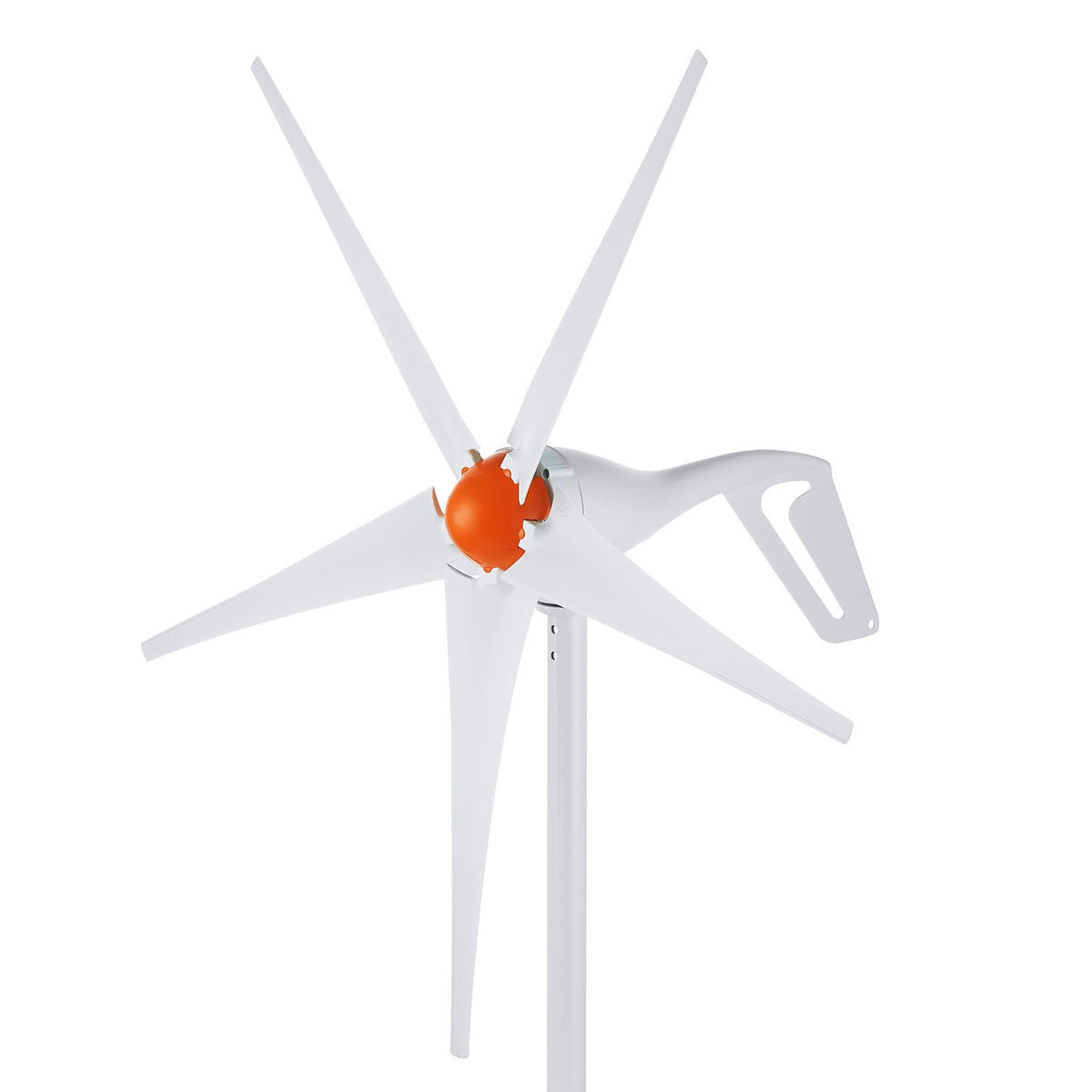 VEVOR 500W Wind Turbine Generator, 12V Wind Turbine Kit, 5-Blade Wind Power Generator with MPPT Controller, Adjustable Windward Direction & 2.5m/s Start Wind Speed, Suitable for Home, Farm, RVs, Boats - FSSFLWLFDJ4078Z0GV9 - view 10