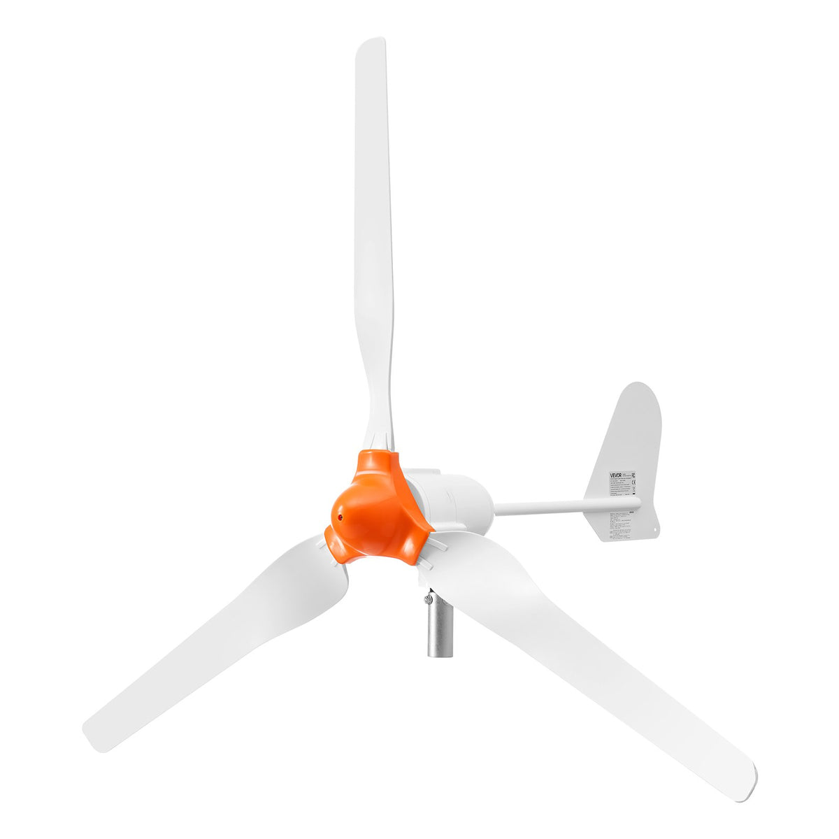 VEVOR 1200W 24V Wind Turbine Generator, 3-Blade Wind Turbine Kit with Wind/Solar Hybrid Controller