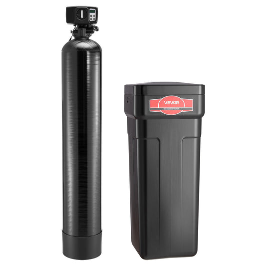 VEVOR Water Softener, 64, 000 Grains Whole House Water Softener System, with Automatic Digital Control Head, Bypass Valve, Reduce Hardness and Minerals