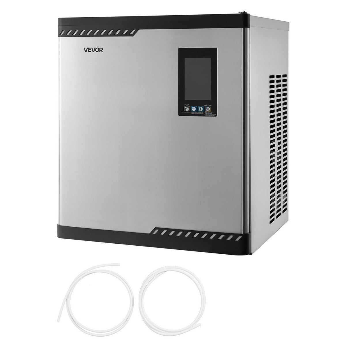 VEVOR Commercial Ice Maker Machine - Head, 300 Lbs/Day Stainless Steel Ice Machine with Scheduled Ice-Making, Self-Cleaning, Adjustable Thickness, Ideal for Restaurant Bar Cafe Hotel - Head Only - FTZBJJTXFB30BP3NB001V1 - view 1