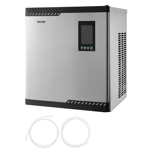 VEVOR Commercial Ice Maker Machine - Head, 300 Lbs/Day Stainless Steel Ice Machine with Scheduled Ice-Making, Self-Cleaning, Adjustable Thickness, Ideal for Restaurant Bar Cafe Hotel - Head Only - FTZBJJTXFB30BP3NB001V1 - view 1