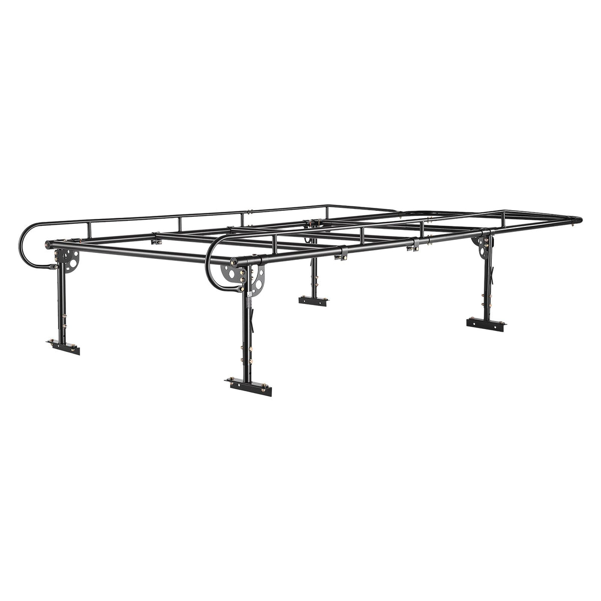 VEVOR Service Body Truck Ladder Rack 1000LBS Capacity Over-Cab Trucks Rack, 21"-31" Height Adjustable, Fit Single/Dual Rear Wheel Utility Truck, Heavy Duty Steel Support for Kayak Surfboard Lumber - FWCXTJJDKGDKL37US002V0 - view 10