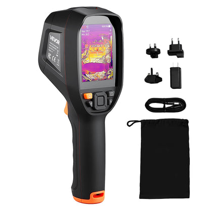 VEVOR Pro Thermal Imaging Camera, Upgraded 512 x 384 TISR Super Resolution, 3.45" LCD Infrared Thermal Imager with 2MP Visual Camera, 25HZ Refresh Rate, -4°F - 1022°F, 4 Image Modes & 7 Color Palettes - FWIFIYHWRXY32CPHW002V9 - view 1