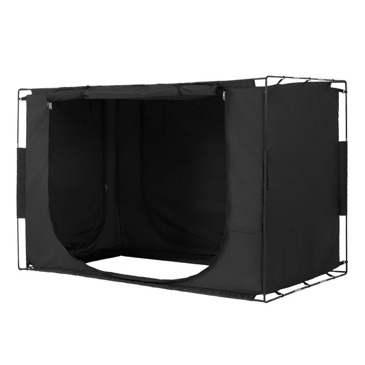 VEVOR Bed Tent, Pongee Fabric, 3 Doors Breathable Dream Tent with 0.37 in Fiber Poles on Bed Privacy, Full Size 70% Blackout Sleeping Bed Canopy, Fit for Kids Playhouse and Adults Sleeping Tent - FXCSZPSMLLM7P2ZZ1V0 - view 1