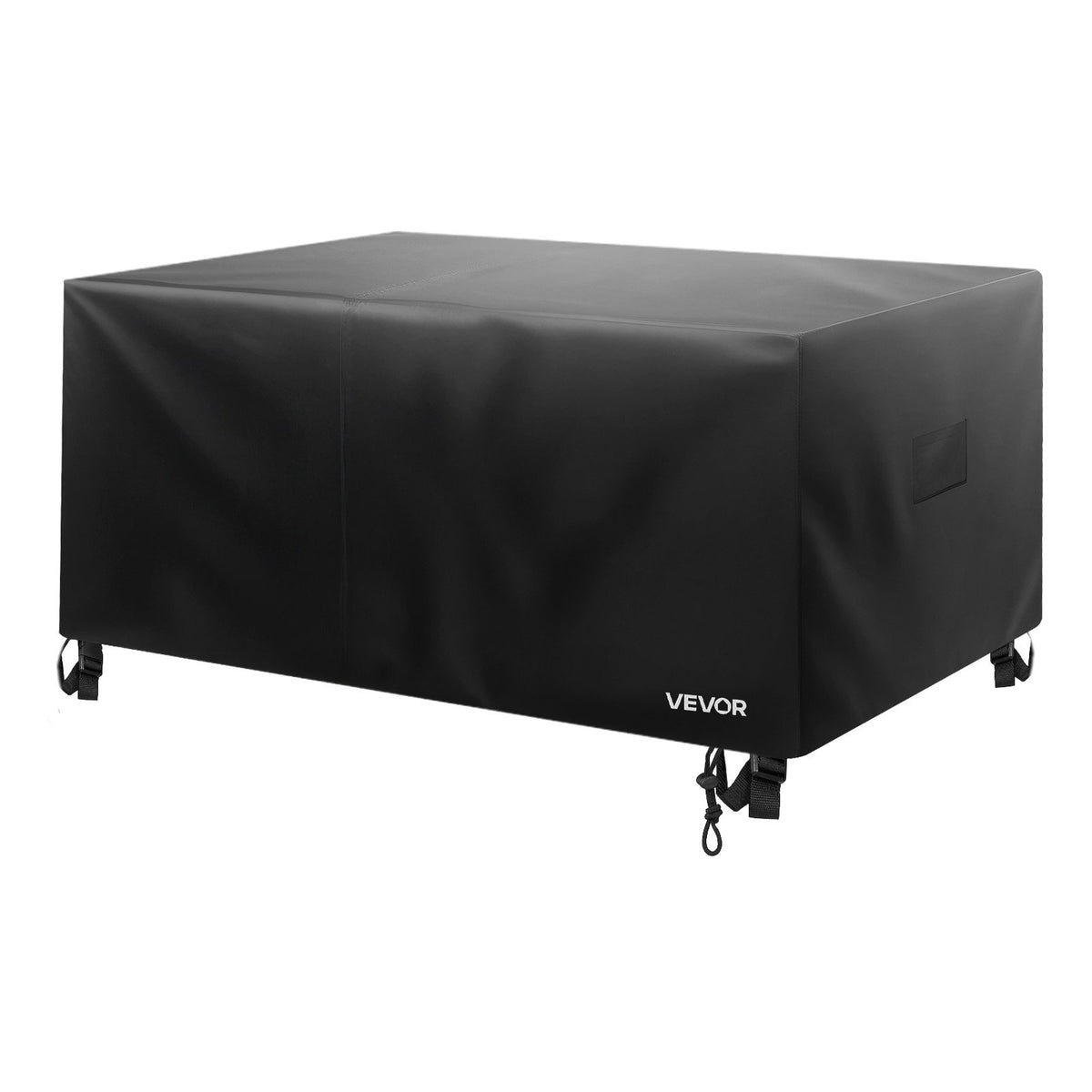 VEVOR Patio Furniture Cover, 420D Heavy Duty Waterproof Outdoor Dining Table and Chairs Cover, Large Squre Patio Table Covers with Air Vent for All Weather, 94L x 94W x 28H inch, Black - FXJJZNJB9494LJL1F001V0 - view 10