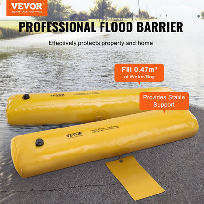 VEVOR Flood Barrier - Select Your Configuration - FXRSD48IN9INJATDDV0 - view 2