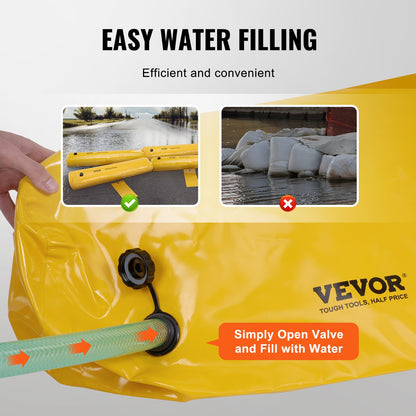VEVOR Flood Barrier - Select Your Configuration - FXRSD48IN9INJATDDV0 - view 3