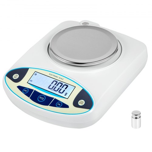 VEVOR Lab Scale Analytical Balance, 3000g x 0.01g Accuracy High Precision Lab Scale 13 Units Conversion Scientific Digital Laboratory Balance Scale for Lab, Jewelry, Industrial, - FXTPMC3000G20TVVRV1 - view 1