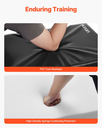VEVOR Football Blocking Dummy, 24x16 in Blocking Pads, Kick Shield Pad with Handles, High-Density Sponge Tackle Dummies, Heavy Duty Training Equipment for Basketball Hockey Lacrosse, Black, 1PCS - FXZLPM1PCS24MP0K4001V0 - view 4