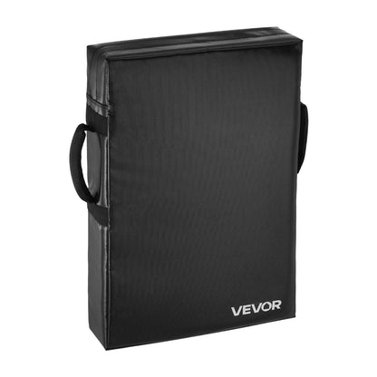 VEVOR Football Blocking Dummy, 24x16 in Blocking Pads, Kick Shield Pad with Handles, High-Density Sponge Tackle Dummies, Heavy Duty Training Equipment for Basketball Hockey Lacrosse, Black, 1PCS - FXZLPM1PCS24MP0K4001V0 - view 10