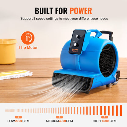 VEVOR Blower Fans - Select Your Configuration - FXZXDMGFJ155NADD1V1 - view 3