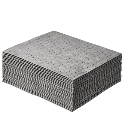 VEVOR Complete Spill Absorbent Kit for Oil & Water, 40PCS Heavy-Duty Oil Absorbent Pads, 3 Socks, 2 Pillows, 5 Hazardous Material Bags, 20-Gallon Wheeled Drum for Garage Workshop Spill Control - FYCKZQJYPTYXBMPDK001V0 - view 10
