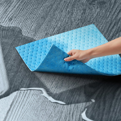 VEVOR Spill Absorbent Pads, Water Absorbing Mat Pad in Dispenser Box, 6 Gal Capacity, 15" L x19" W Polypropylene Absorbent Pad for Water, 30 pcs per Box - FYCKZYPXSXXSJ71XHV0 - view 9