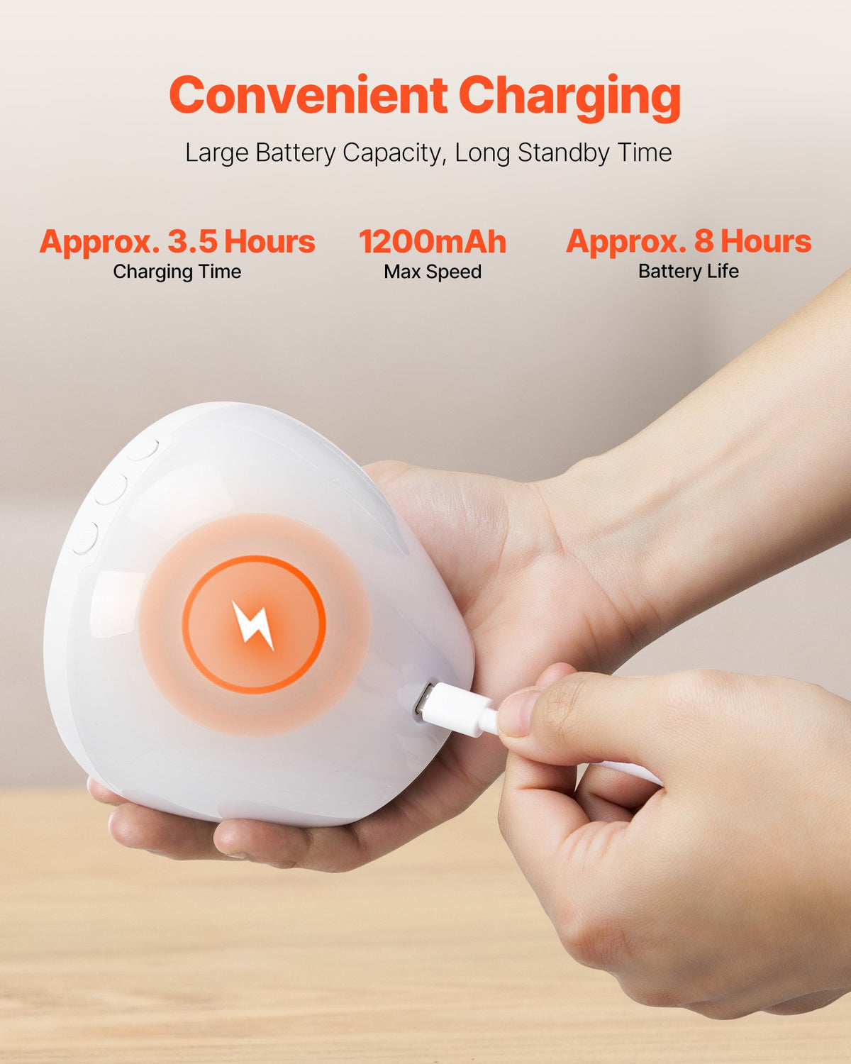 VEVOR Sound Machine, 18 Soothing Sleep Sounds and 7-Color Night Light, 5-in-1 White Noise Sound Machine with Dual Alarms, Auto-Off Timer and Memory Function, for Baby, Adults, Home, Office & Travel - FZSMYSLTMS18LRCKTV9 - view 5