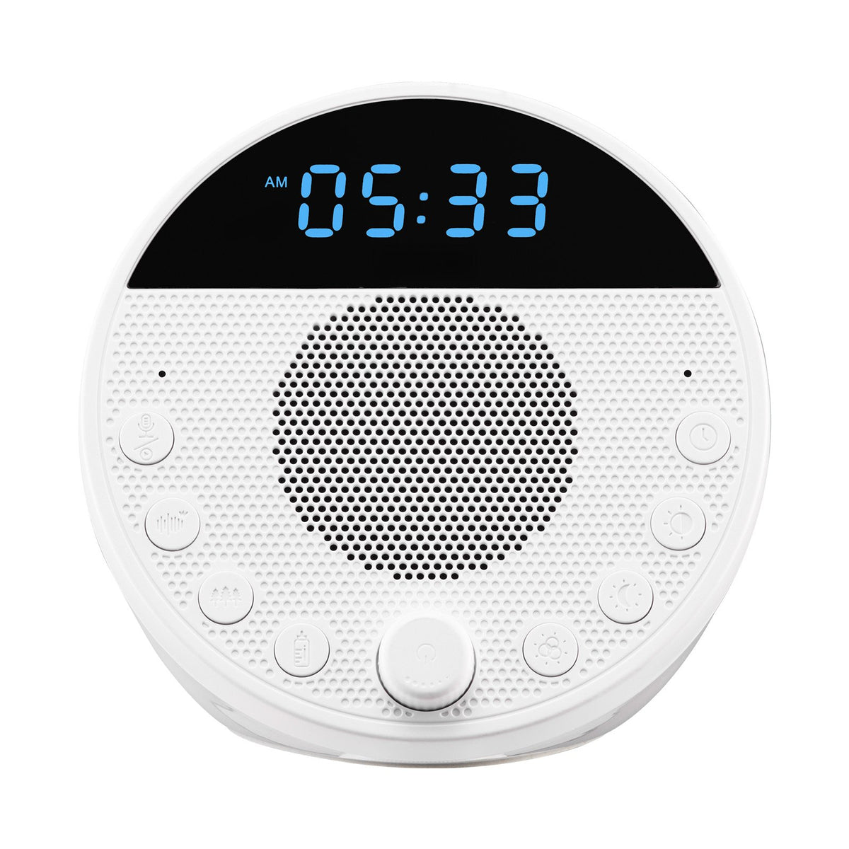 VEVOR Sound Machine, 18 Soothing Sleep Sounds, 7-Color Night Light, 6-in-1 White Noise Sound Machine with Dual Alarms, APP, Auto-Off Timer and Memory Function, for Baby, Adults, Home, Office & Travel - FZSMYSLTMS18SZ8ERV9 - view 10