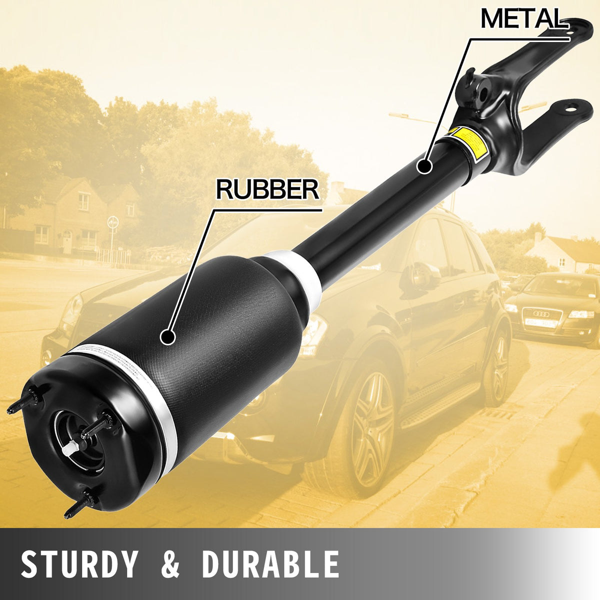VEVOR Front Air Suspension Spring Shock Strut, Suspension Front Air Shock Absorber, Compatible with Mercedes W164 GL350 GL450 1643206113 - G4513QNBZ00000001V0 - view 3
