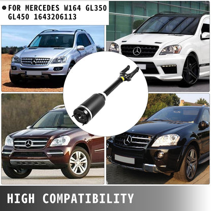 VEVOR Front Air Suspension Spring Shock Strut, Suspension Front Air Shock Absorber, Compatible with Mercedes W164 GL350 GL450 1643206113 - G4513QNBZ00000001V0 - view 8