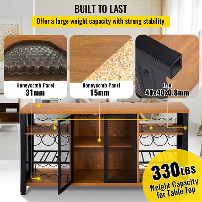 VEVOR Wine Cabinet - Select Your Configuration - G5512X1358X30L8GZV0 - view 3