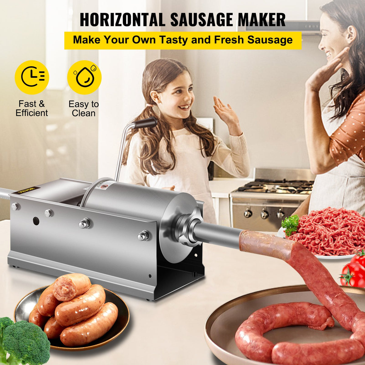 VEVOR Sausage Stuffers - Select Your Configuration - GCJSDSPS3L0000001V0 - view 2