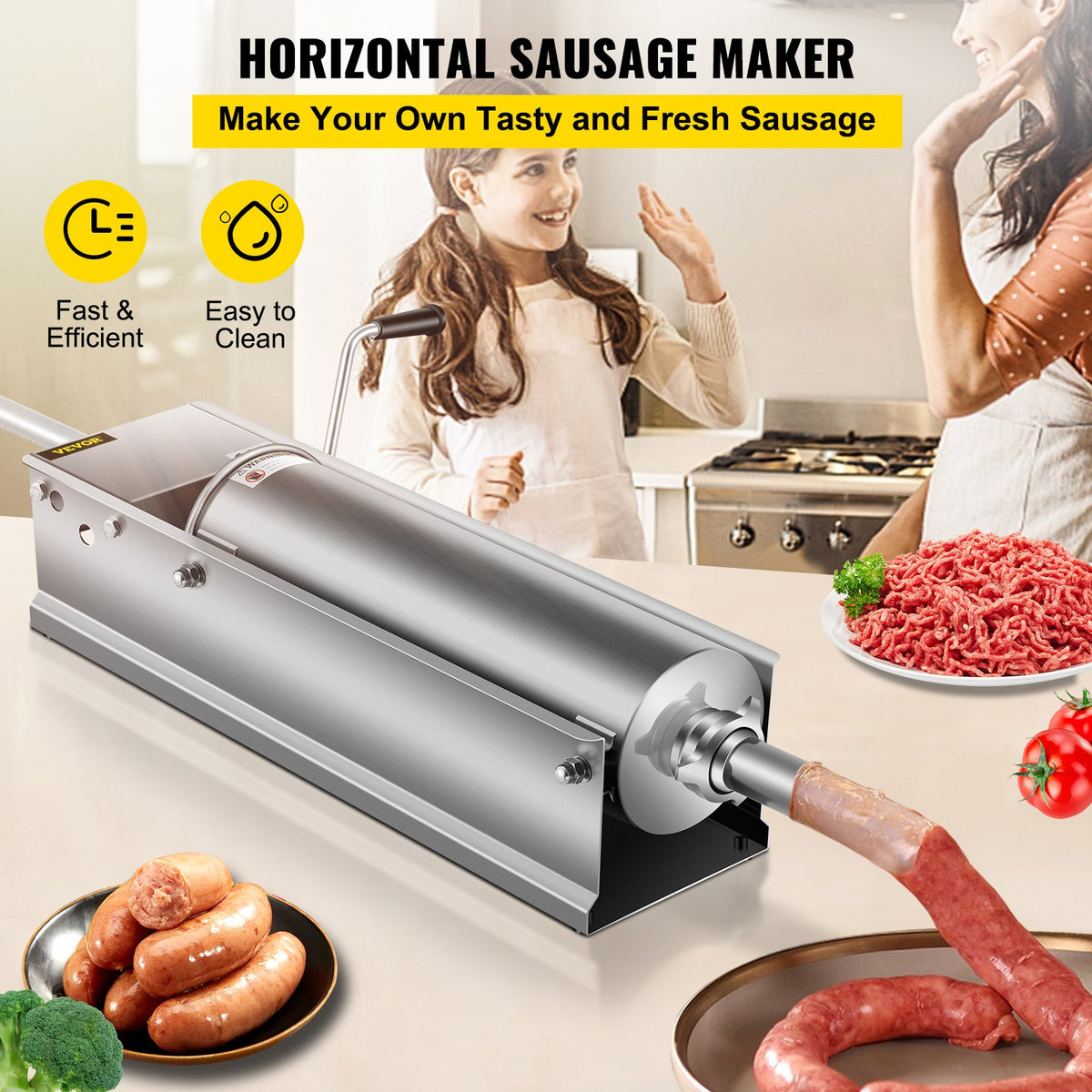 VEVOR Sausage Stuffers - Select Your Configuration - GCJSDSPS7L0000001V0 - view 2