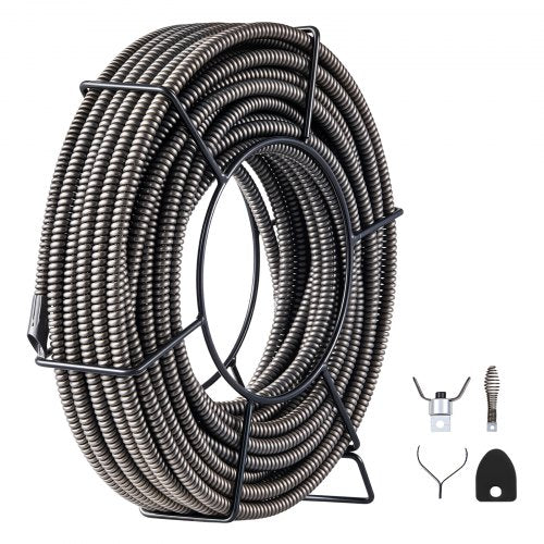 VEVOR Drain Cleaning Cables - Select Your Configuration - GDGJTZ75FT1200001V0 - view 1