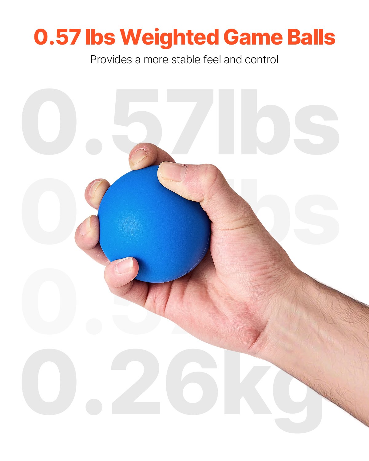 VEVOR Roll and Score Classic Arcade Game Ball, 4-pack Replacement Set, Arcade Accessory for Arcade Tossing Ball Games, Ideal for Adults Kids Family Recreation Game Rooms Outdoor Activities - GDQPJ4J00000LVBJBV0 - view 6