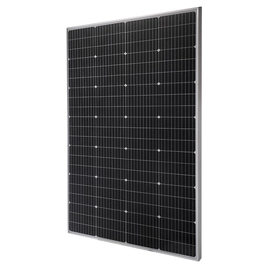 VEVOR 200W Monocrystalline Solar Panel, 23% High-Efficiency Mono PV Module with Stable MC4 Output & Aluminum Frame, IP65 Waterproof Solar Panel for Car Boat RV Flat Rooftop Off-Grid Applications - GDSTYNB1200WLJQ4J001V1 - view 1